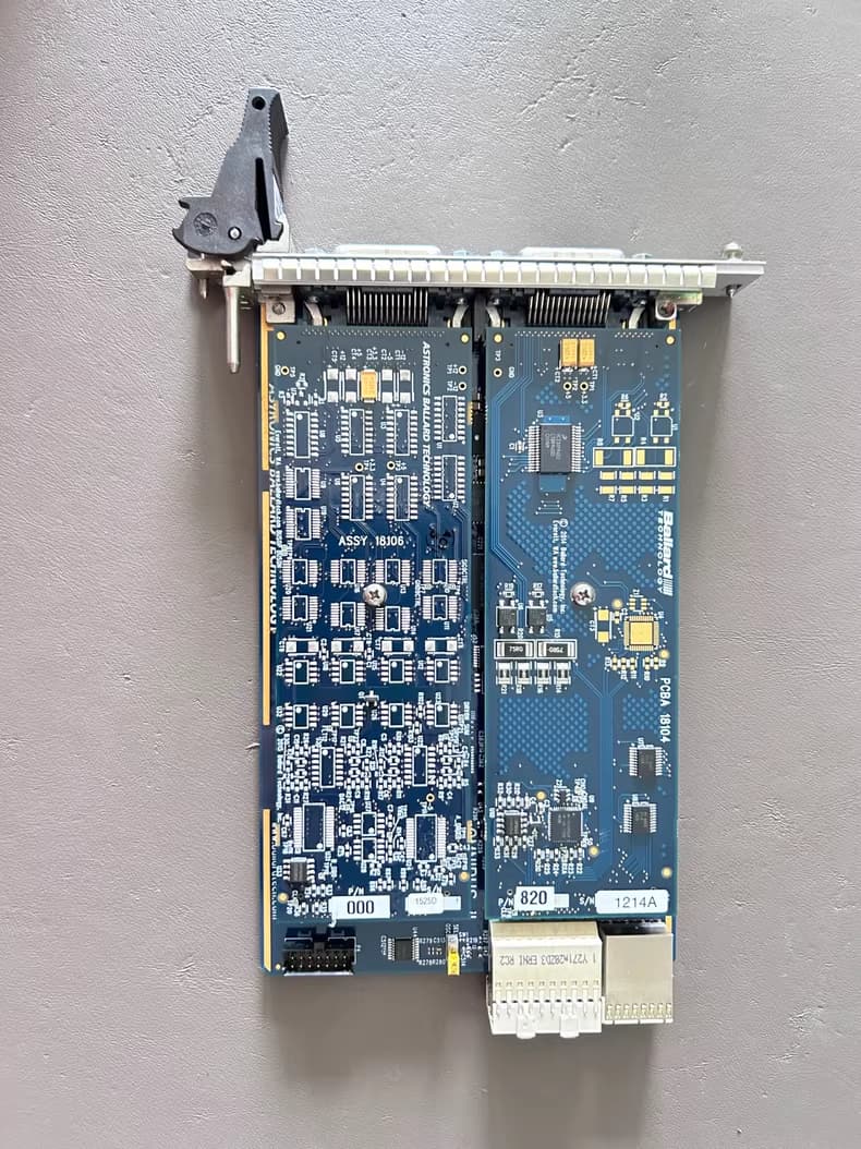 Astronics Ballard OmniBus II PXI PXIE NI ARINC 708 I/O Module 222-820-00